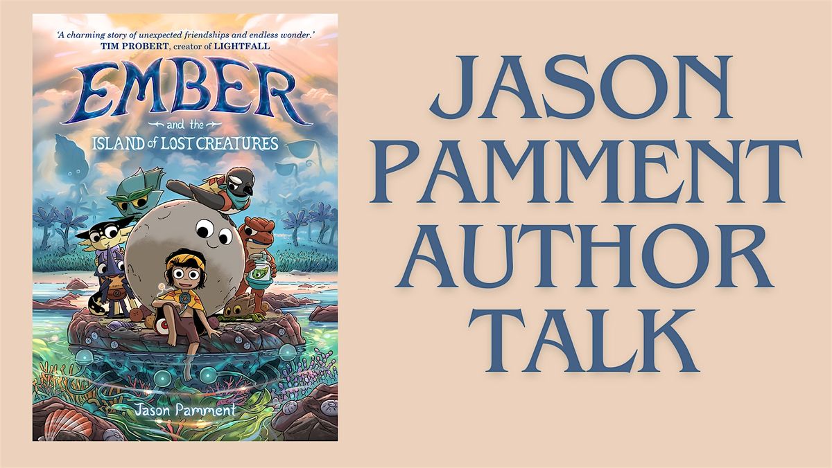 Jason Pamment - Author Talk. Ages 8 +