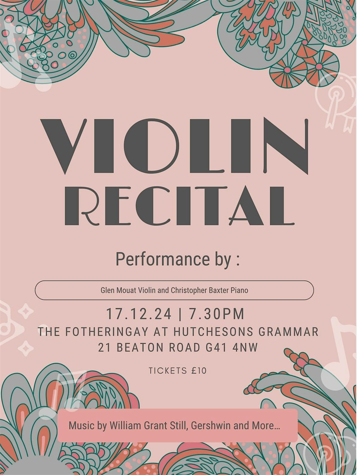 Violin Recital