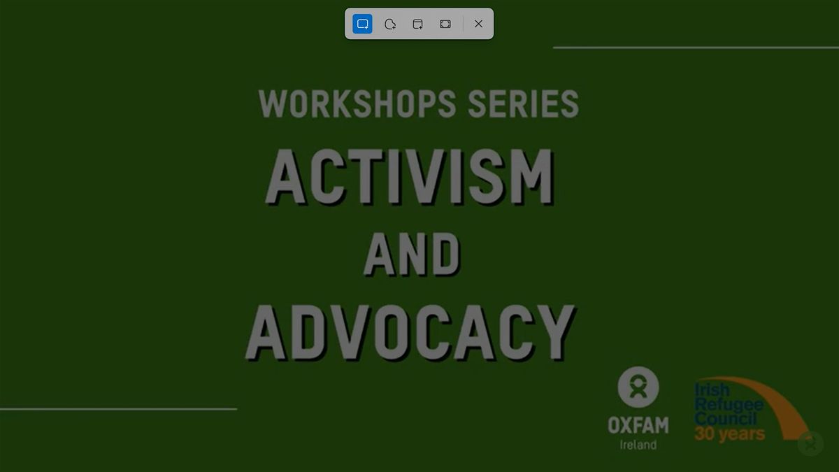 Advocacy and Influencing Workshop