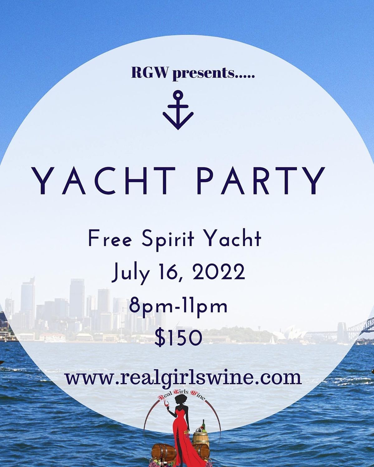 Cruize & Booze Yacht Party