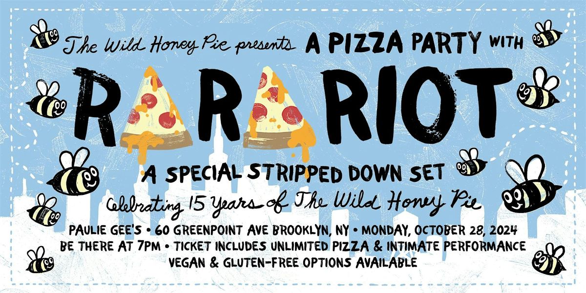 A Pizza Party with Ra Ra Riot