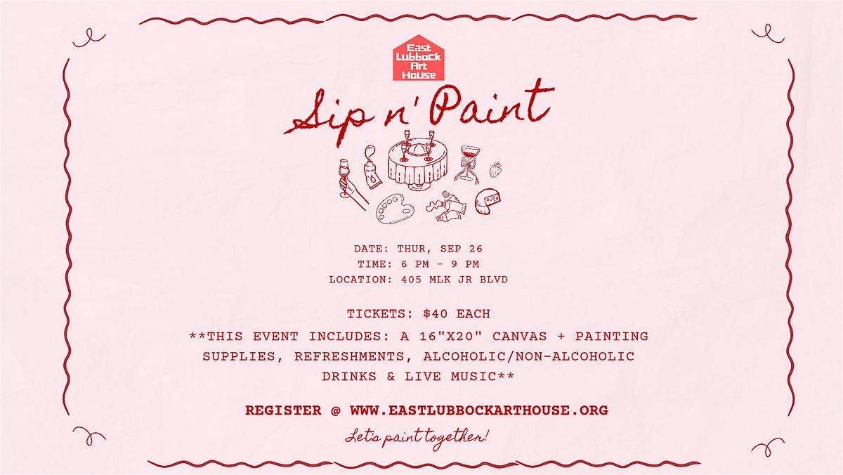 Ladies Night Sip n' Paint