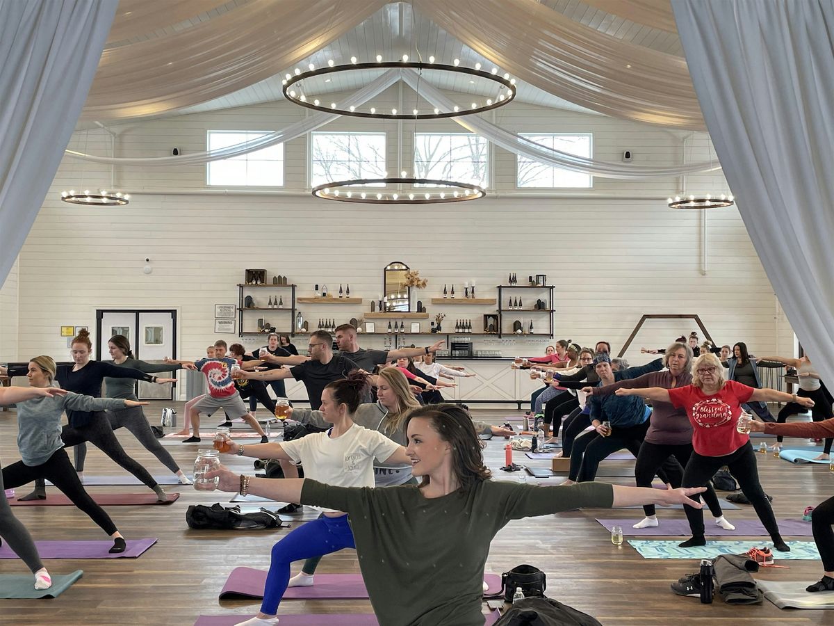 April Cider Yoga at Pomona of Blue Barn Cidery