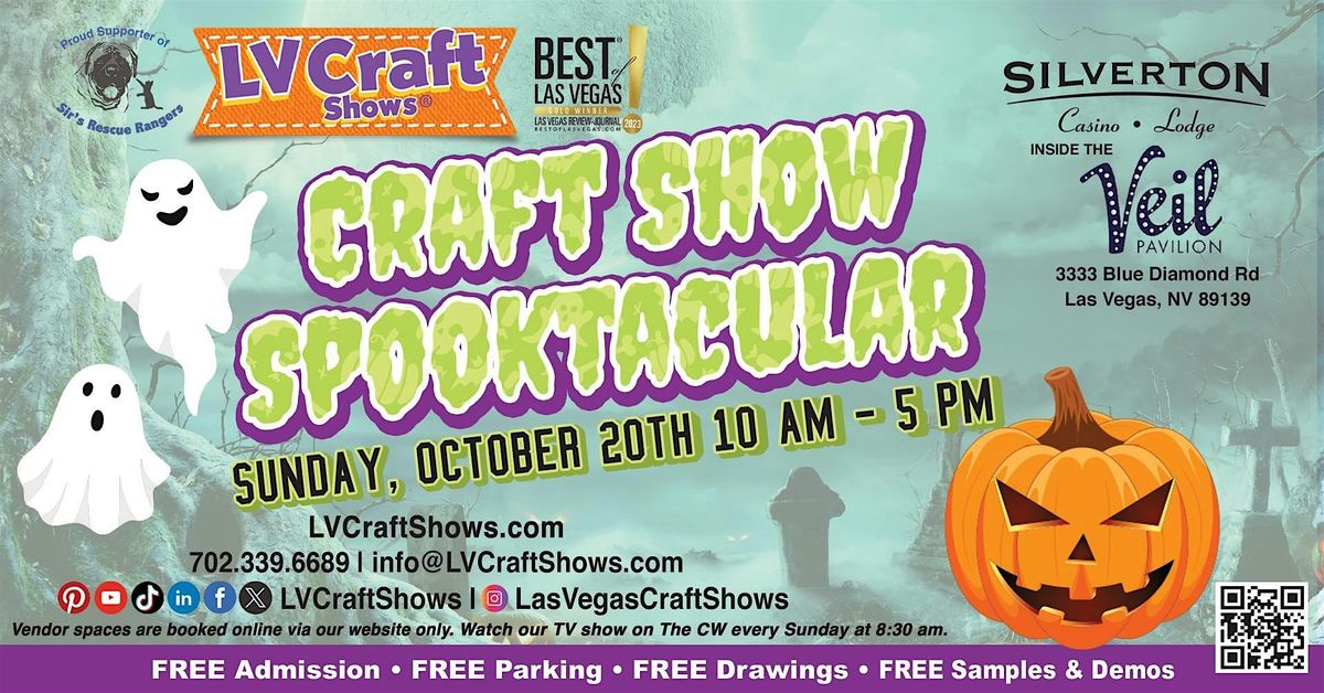 More registrations for 10\/20 Craft Show Spooktacular