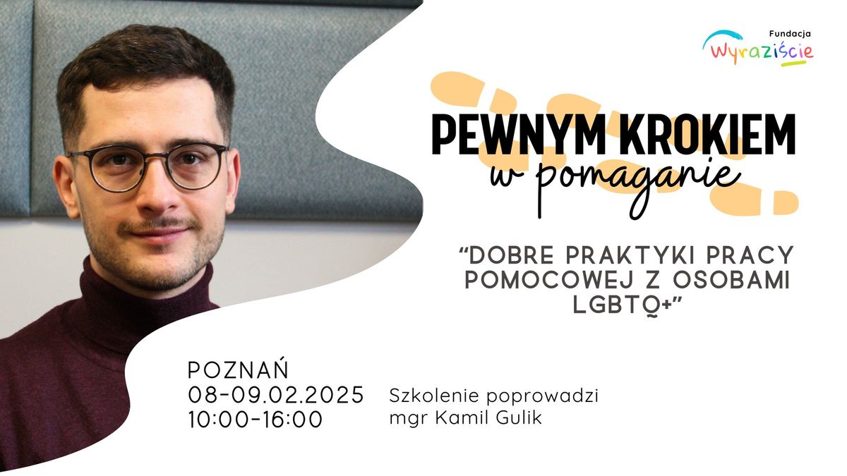 Pewnym krokiem w pomaganie - cykl szkole\u0144 w oparciu o studia przypadku