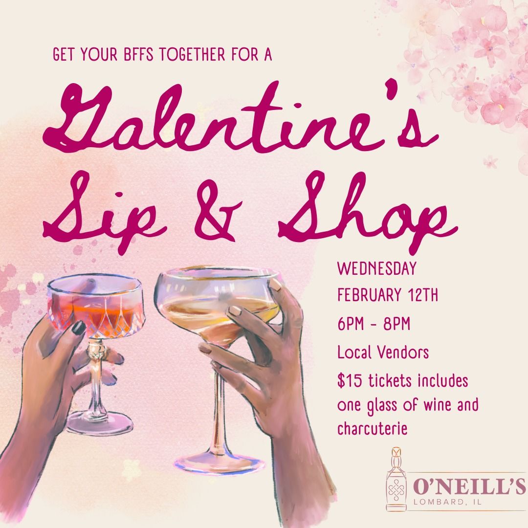 Galentine's Sip & Shop