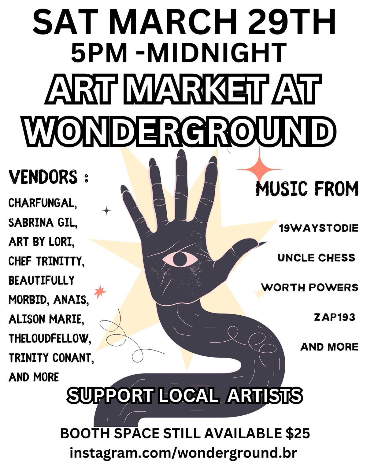 Art and Maker Market at Wonderground