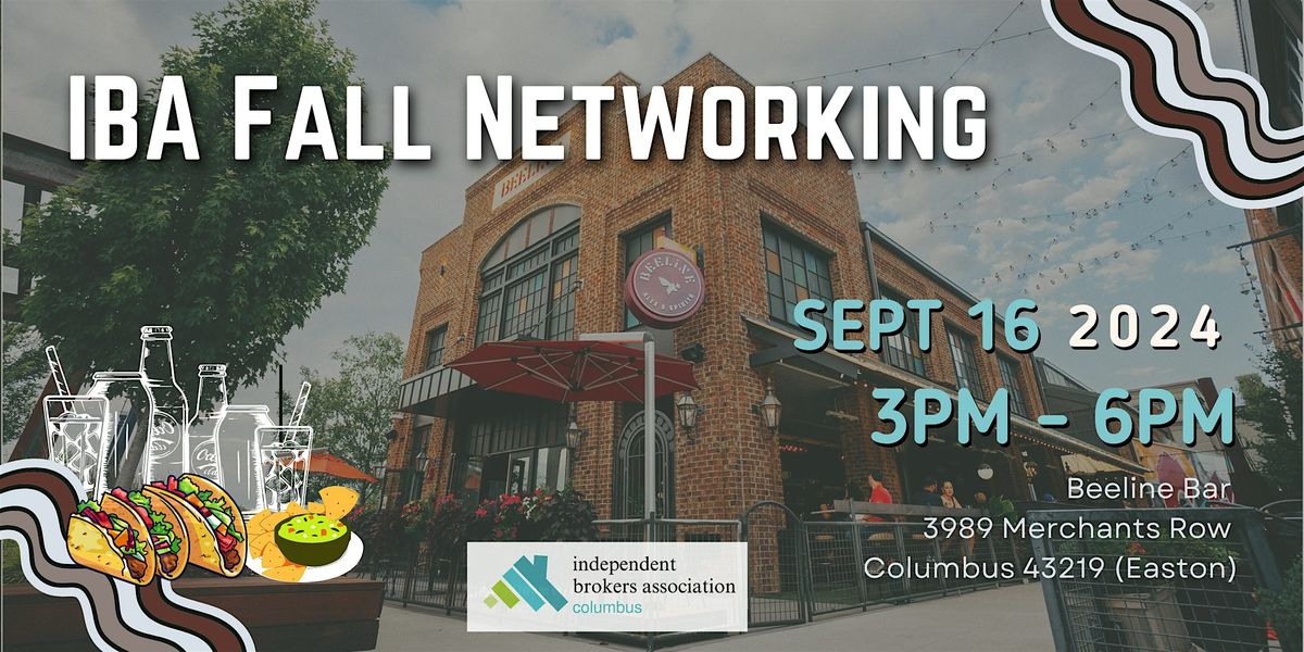 IBA September Fall Networking