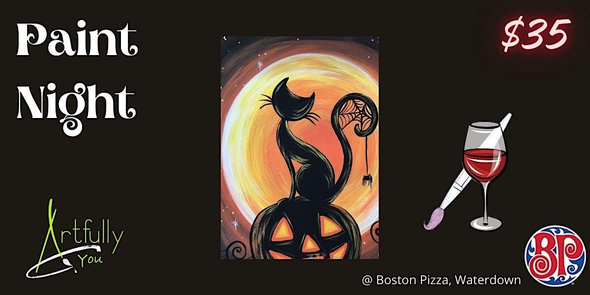 29 October 2024 Paint Night -Boston Pizza, Waterdown