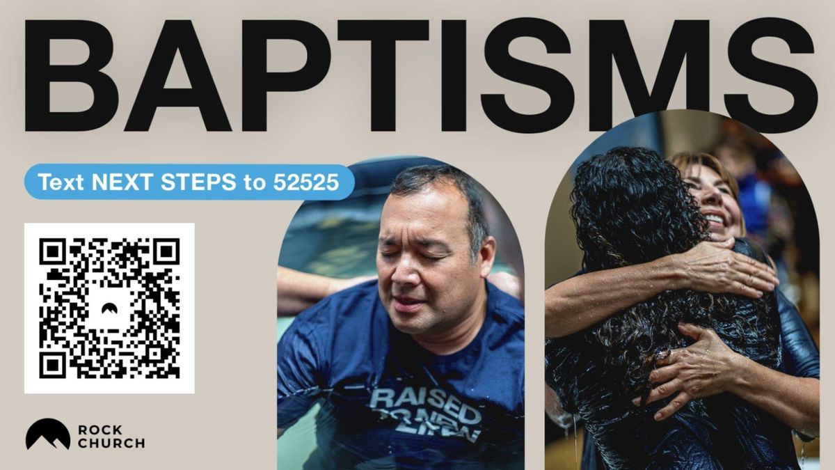 Baptisms - EVERY 3rd Sundays