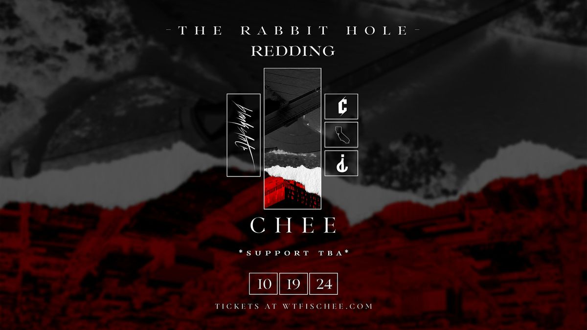 CHEE Presents: Blank Slate 10\/19\/24 | The Rabbit Hole | Redding, CA.