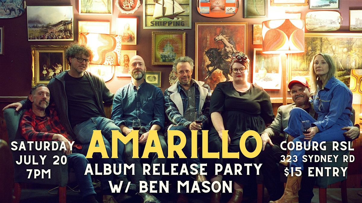 Amarillo GOLDEN MOUNTAIN  Album Release Party