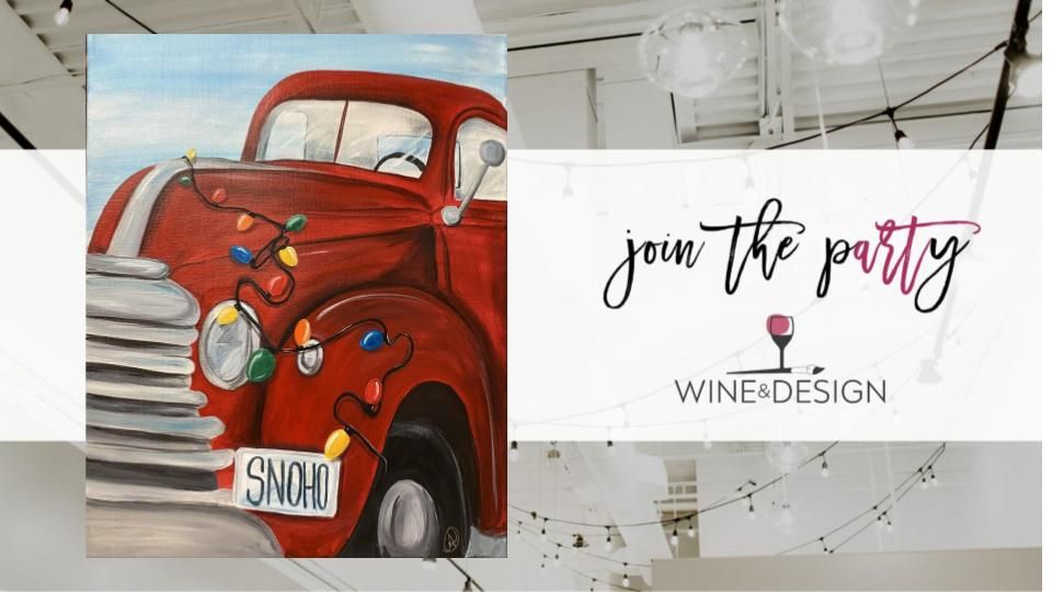 Lit Up Pickup Truck! | Wine & Design