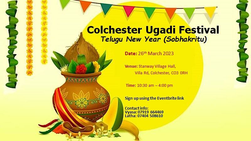 Coclhester Ugadi 2023