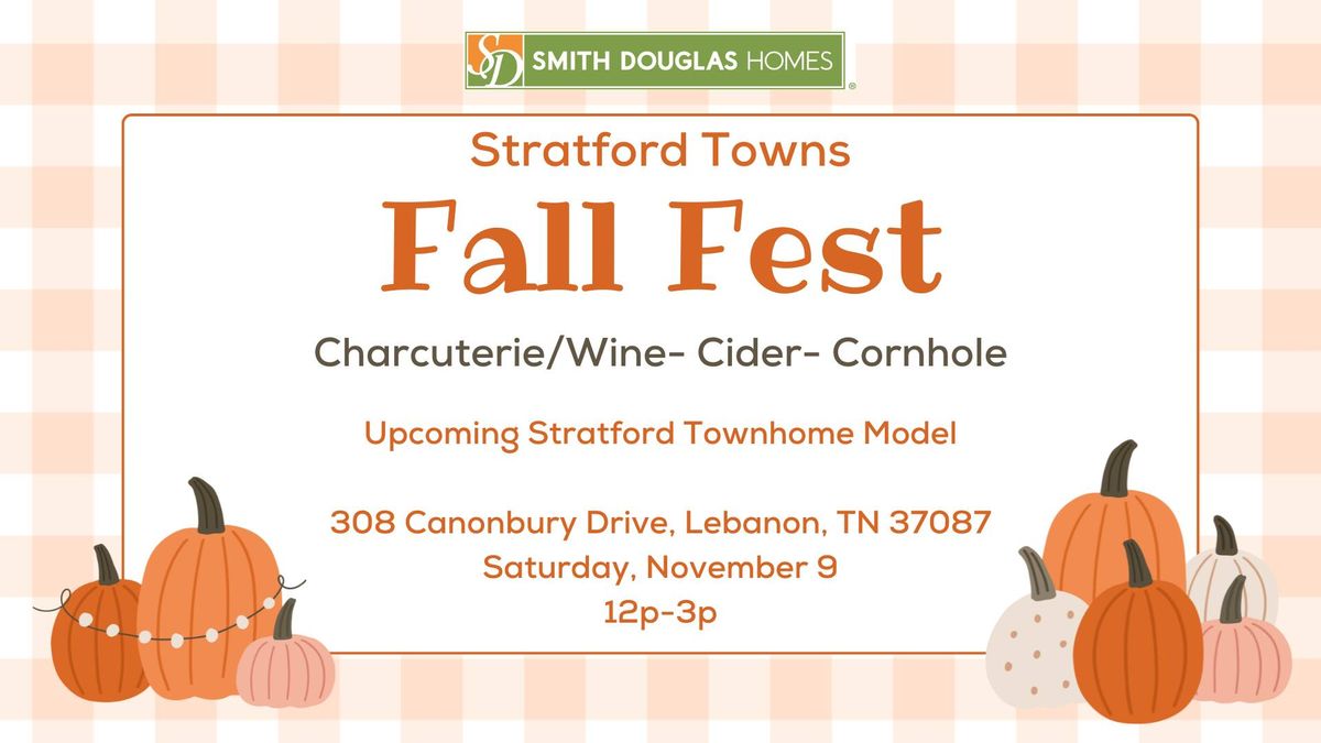 Stratford Towns Fall Fest