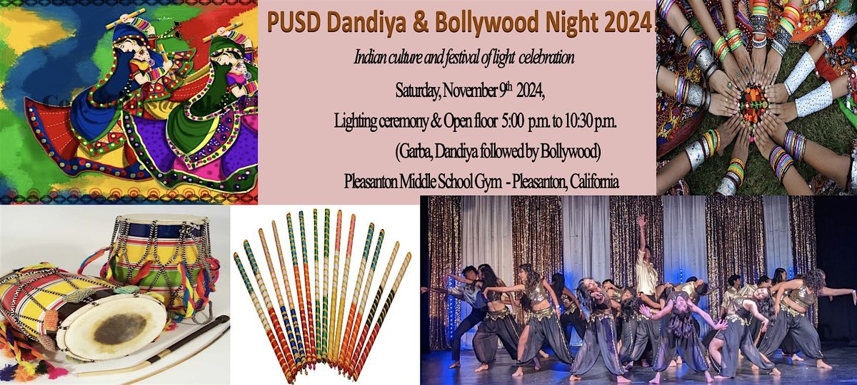 PUSD Dandiya and Bollywood Night 2024! - Festival Of Lights Celebration!