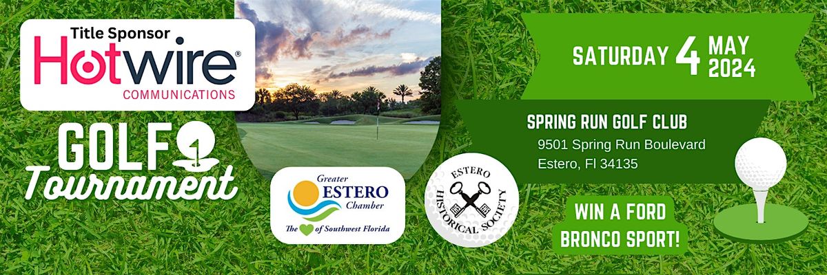 Greater Estero Chamber Golf Tournament 2024