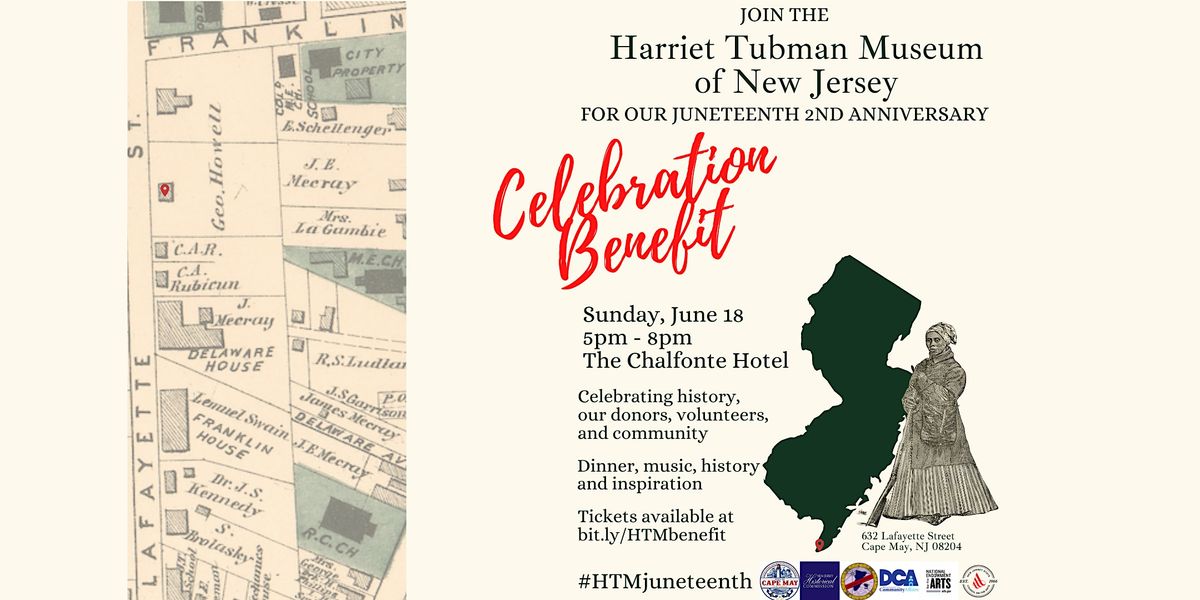 Second Anniversary Benefit for the Harriet Tubman Museum of New Jersey