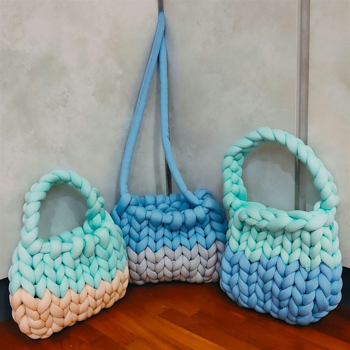 Chunky Knit Bag