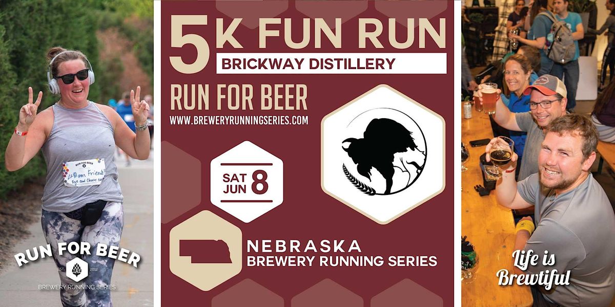 5k Beer Run x Brickway Brewery | 2024 Nebraska Brewery Running Series