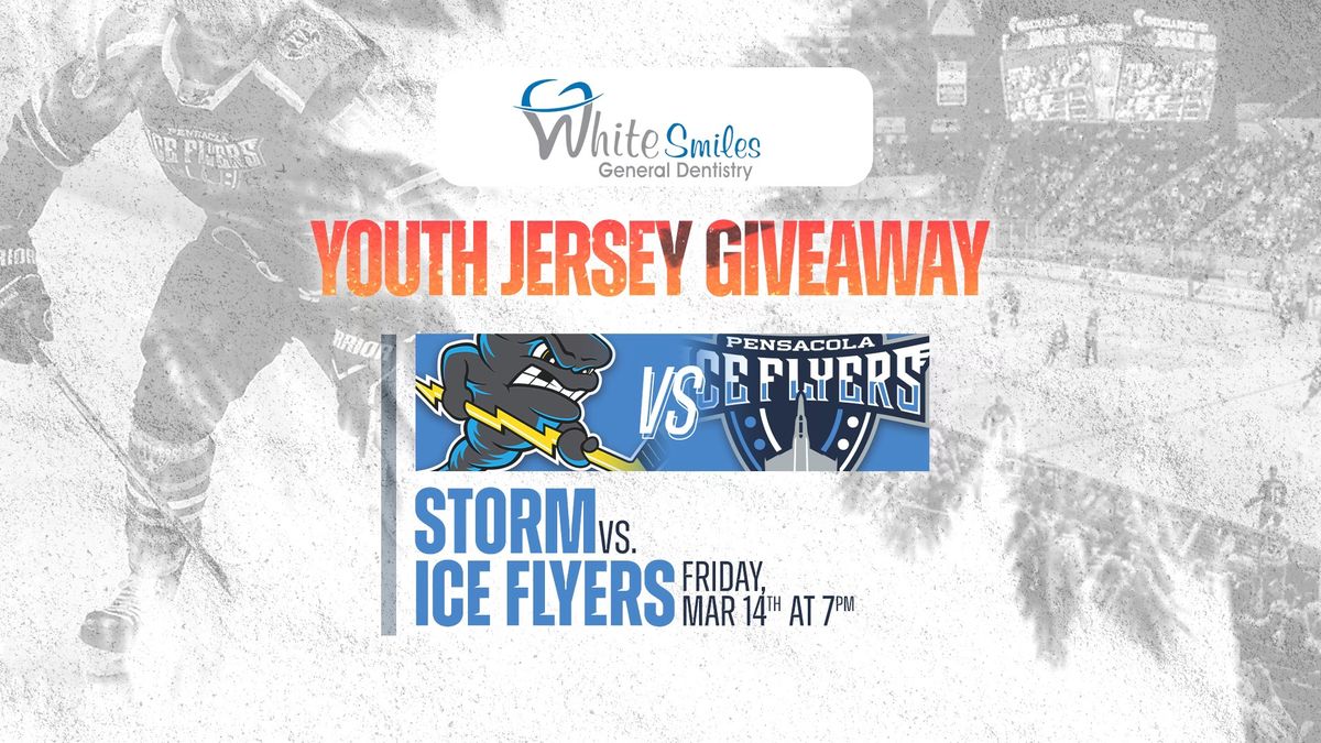 Youth Jersey Giveaway: Ice Flyers vs Storm