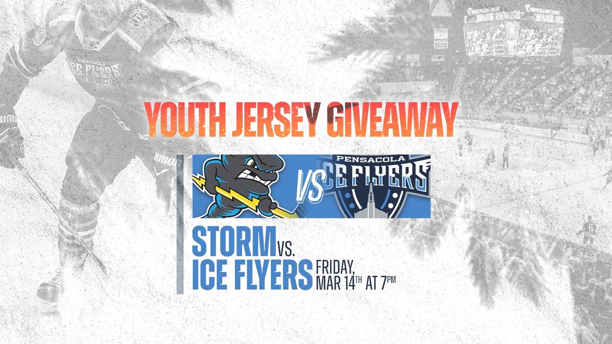 Youth Jersey Giveaway: Ice Flyers vs Storm