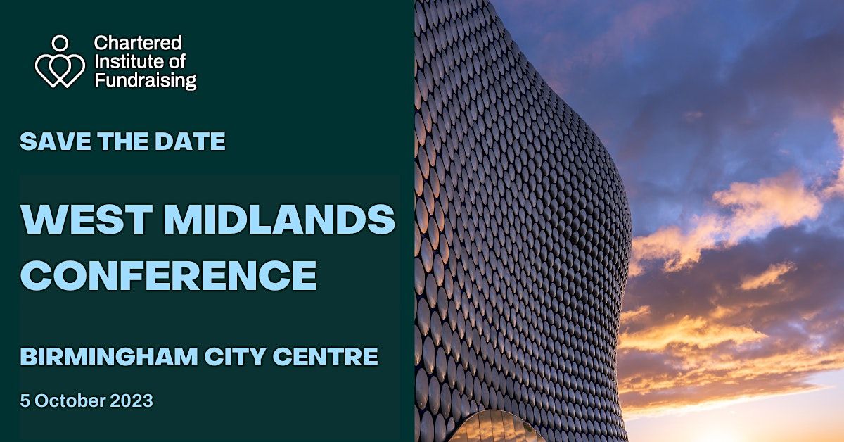 West Midlands Chartered Institute of Fundraising Conference 2023