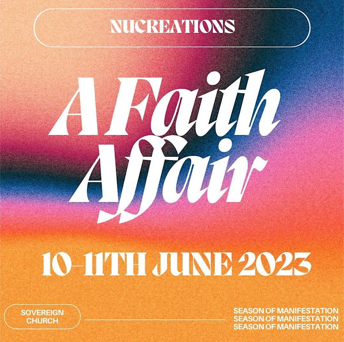 A FAITH AFFAIR YOUTH CONFERENCE BY NU CREATIONS, Raine's House, London