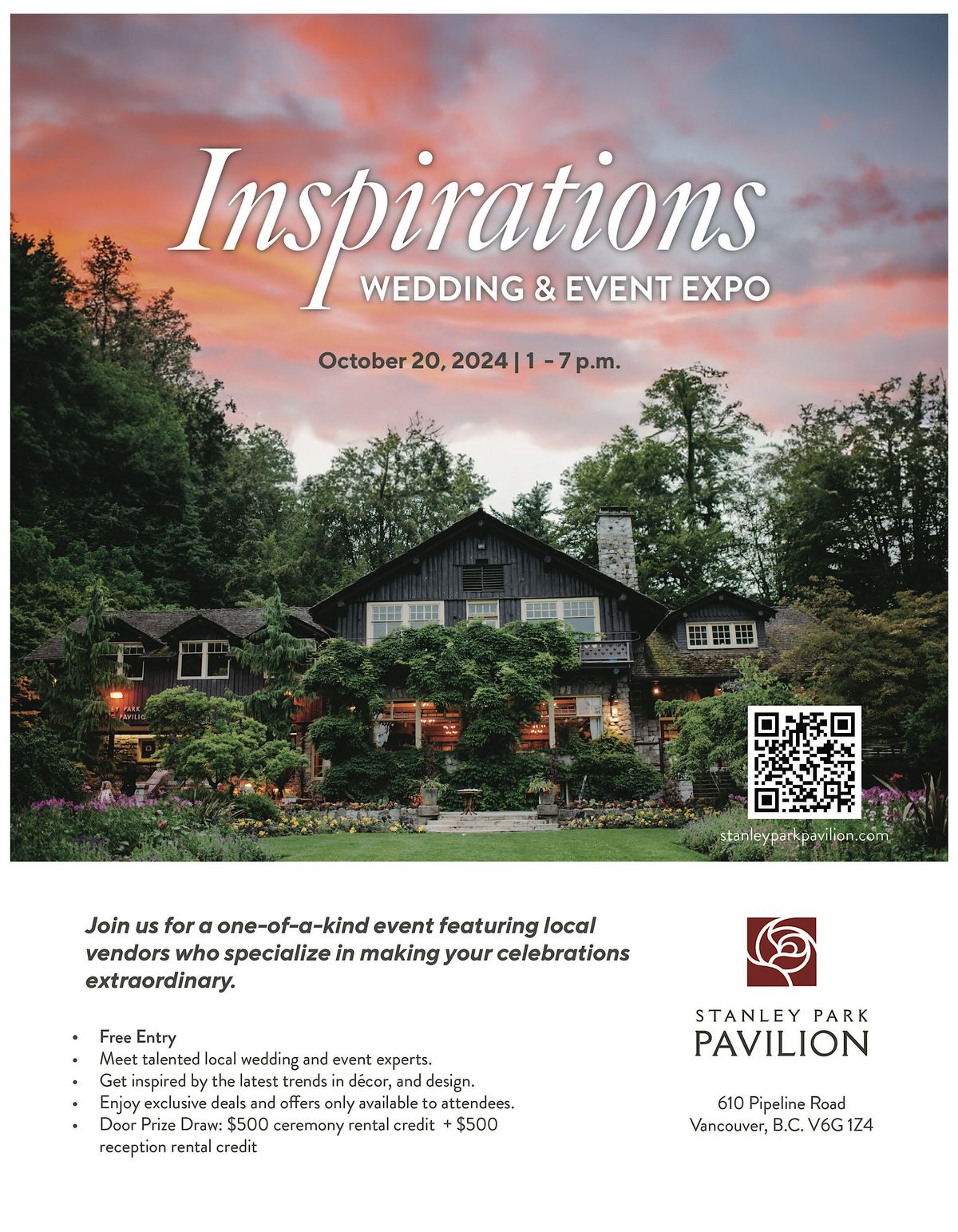 Stanley Park Pavilion, Inspirations, Wedding and Event Expo