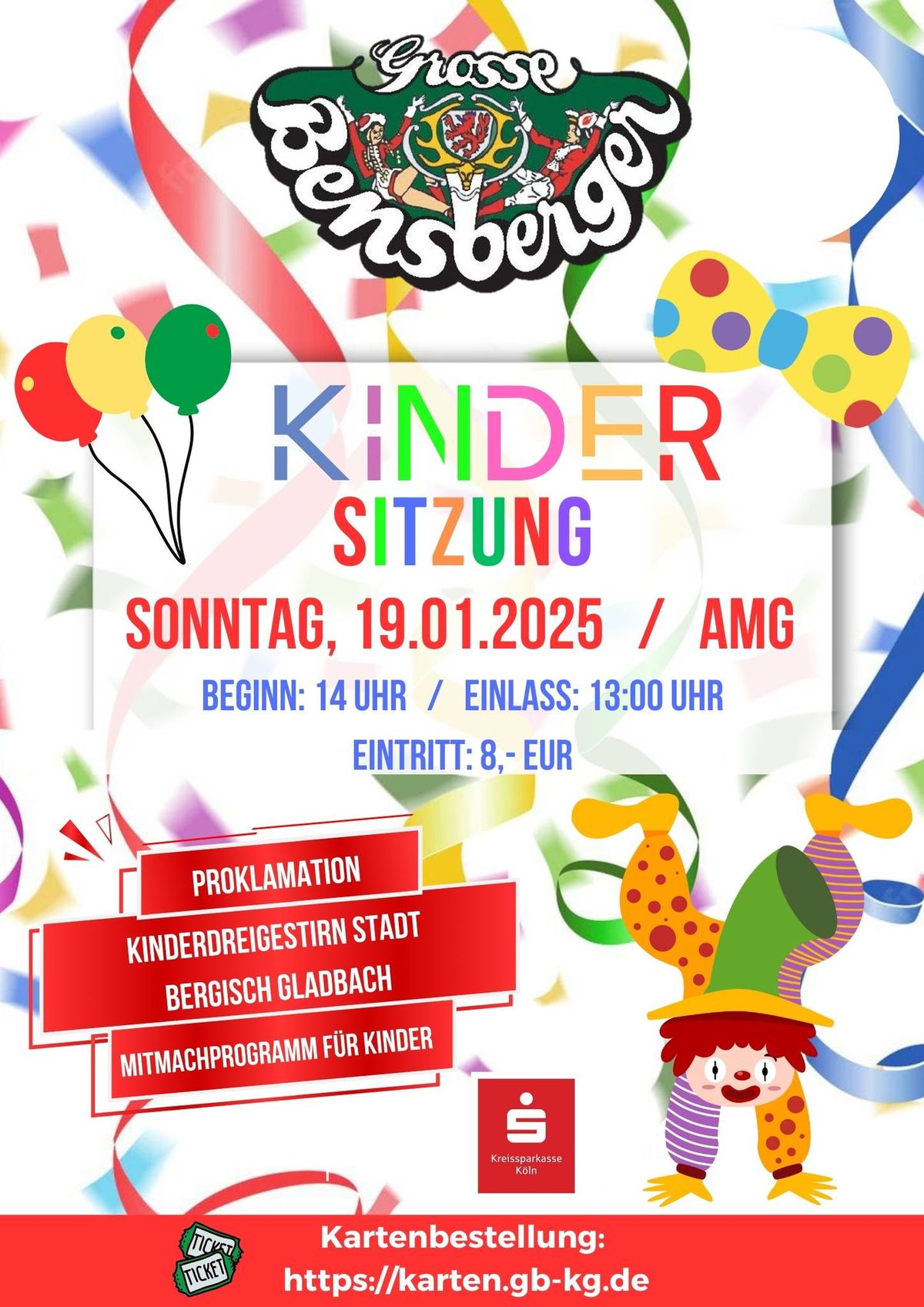 KINDERSITZUNG