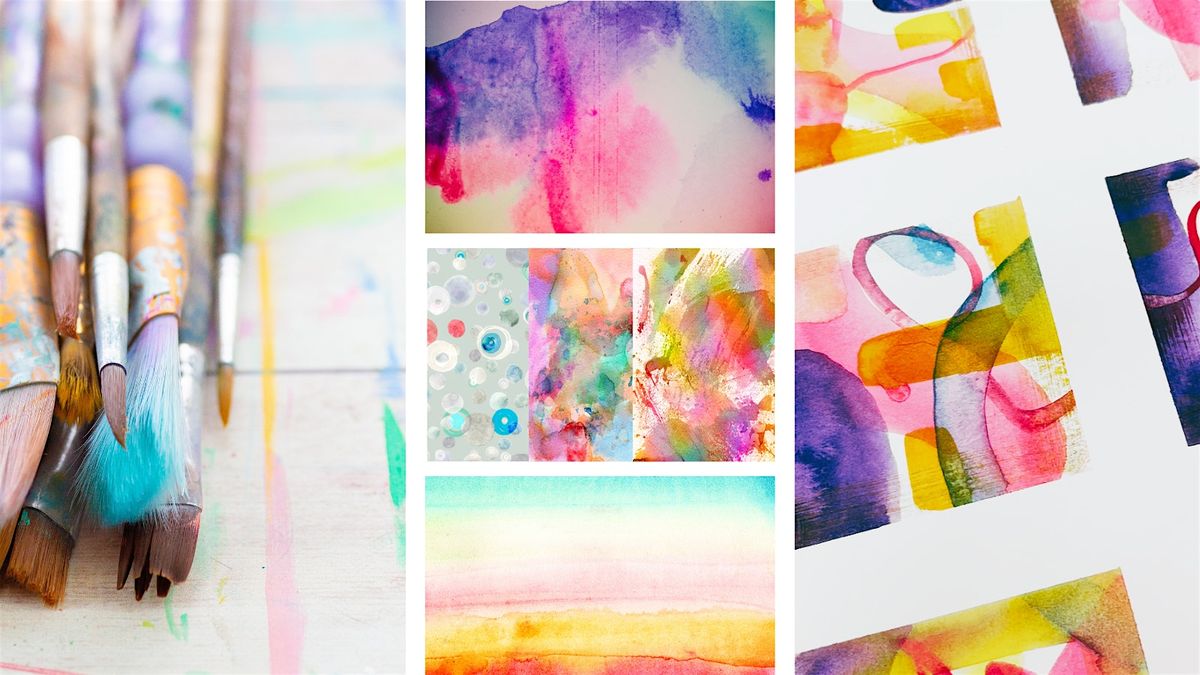 Watercolour for Beginners: Exploring Abstract & Expressive Mark Making