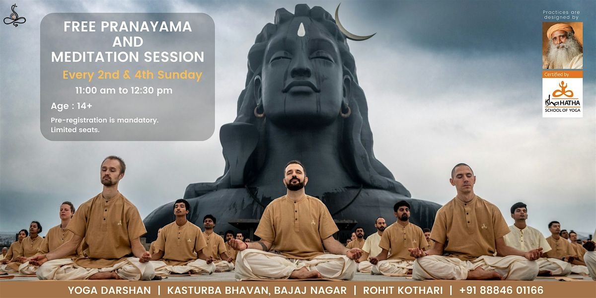 Free Pranayama and Meditation Session