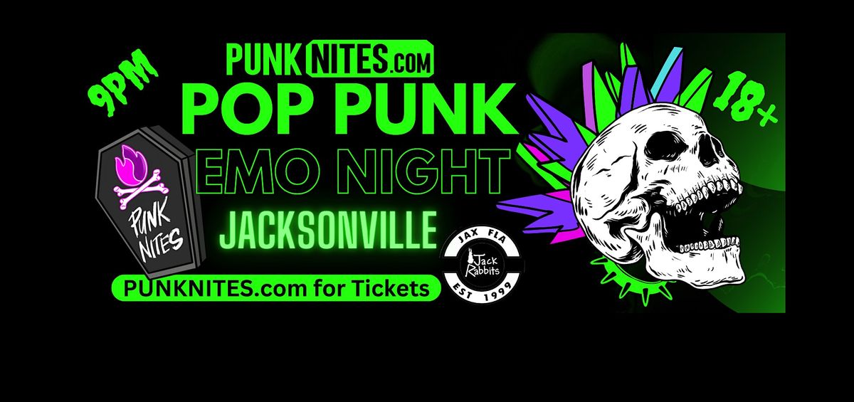 Pop Punk Emo Night JACKSONVILLE by PUNKNITES with DONEFOR