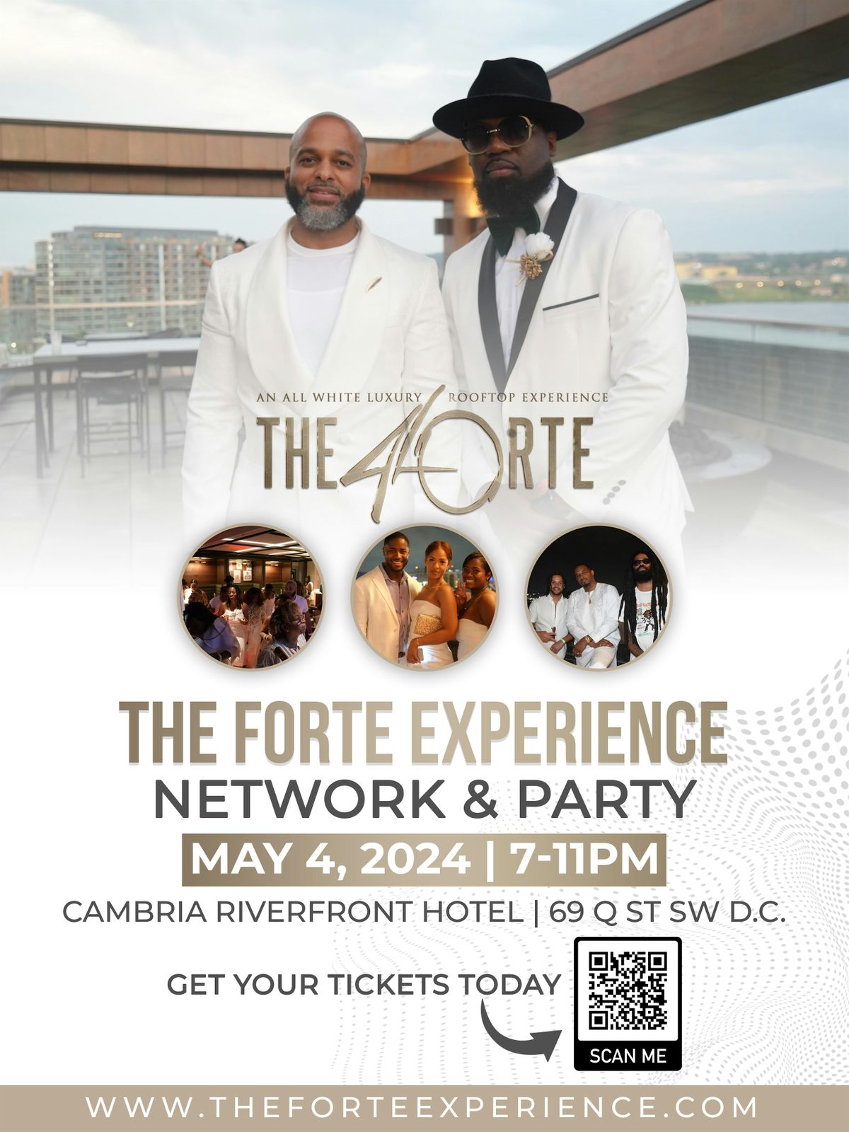 The Forte Experience: All-White Luxury Networking Party