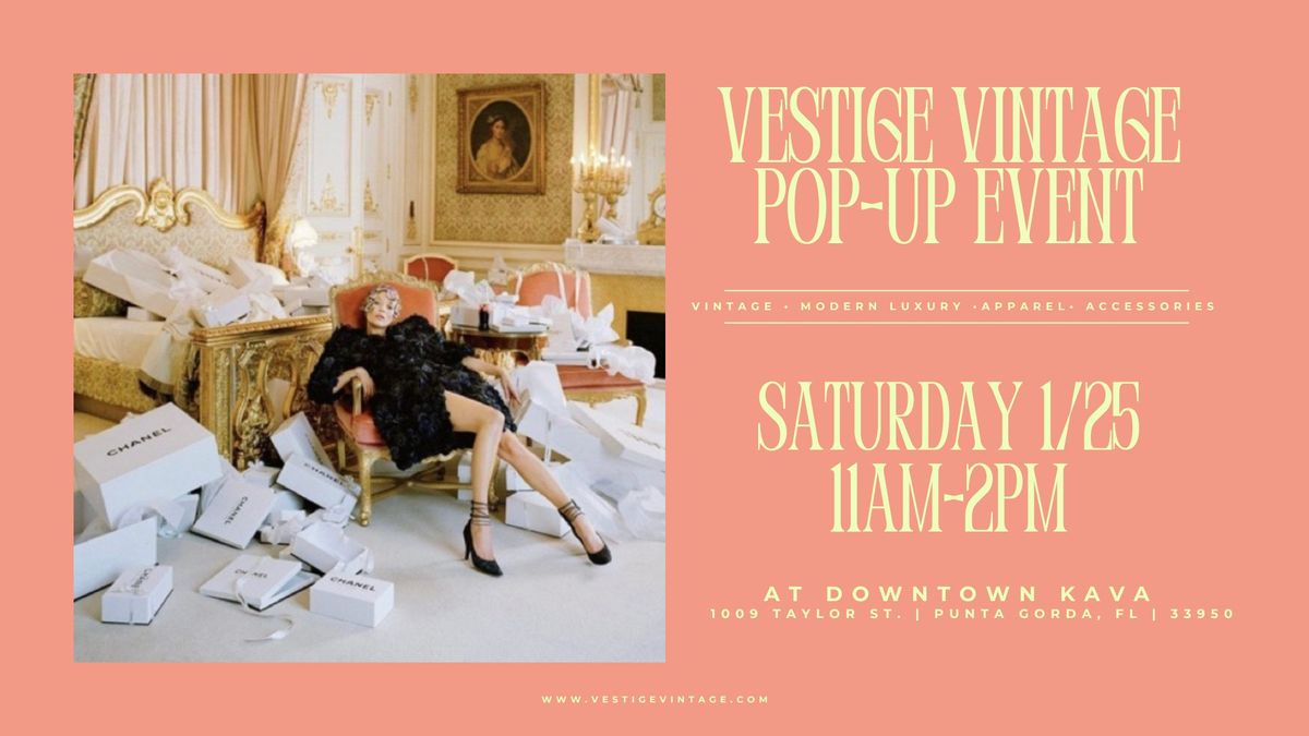 Vestige Vintage Shop Pop-Up at DTK