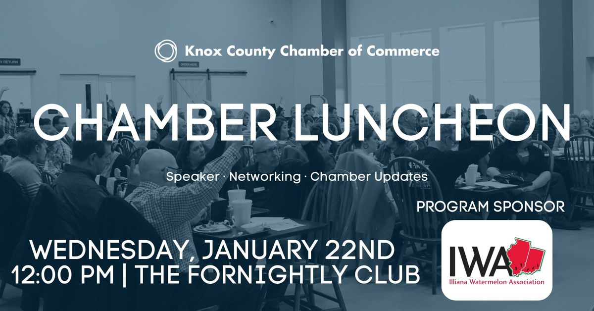 January 2025 Chamber Luncheon