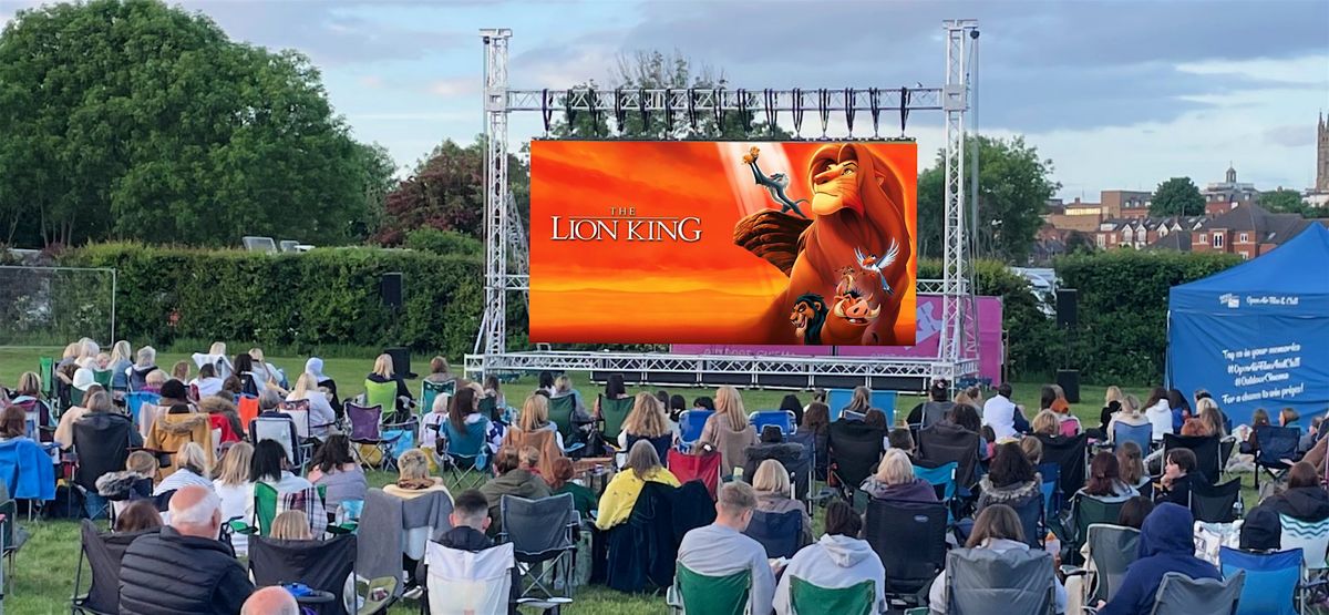 Lion King Outdoor Cinema at Sandwell Country Park in West Bromwich