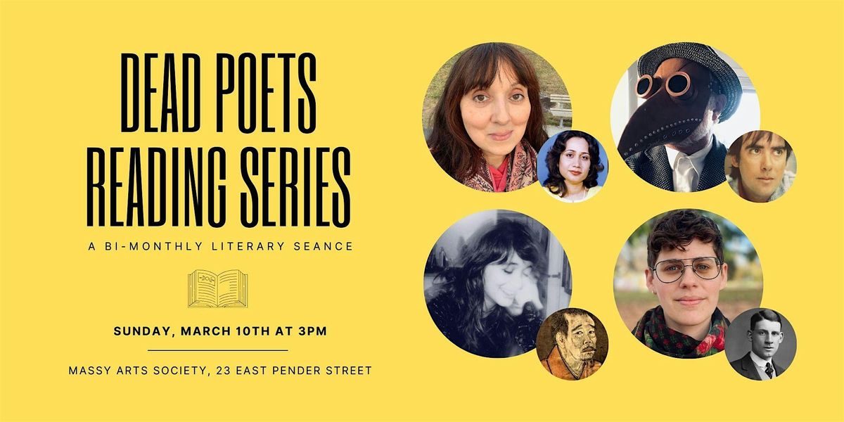 Dead Poets Reading Series - March 10, 2024