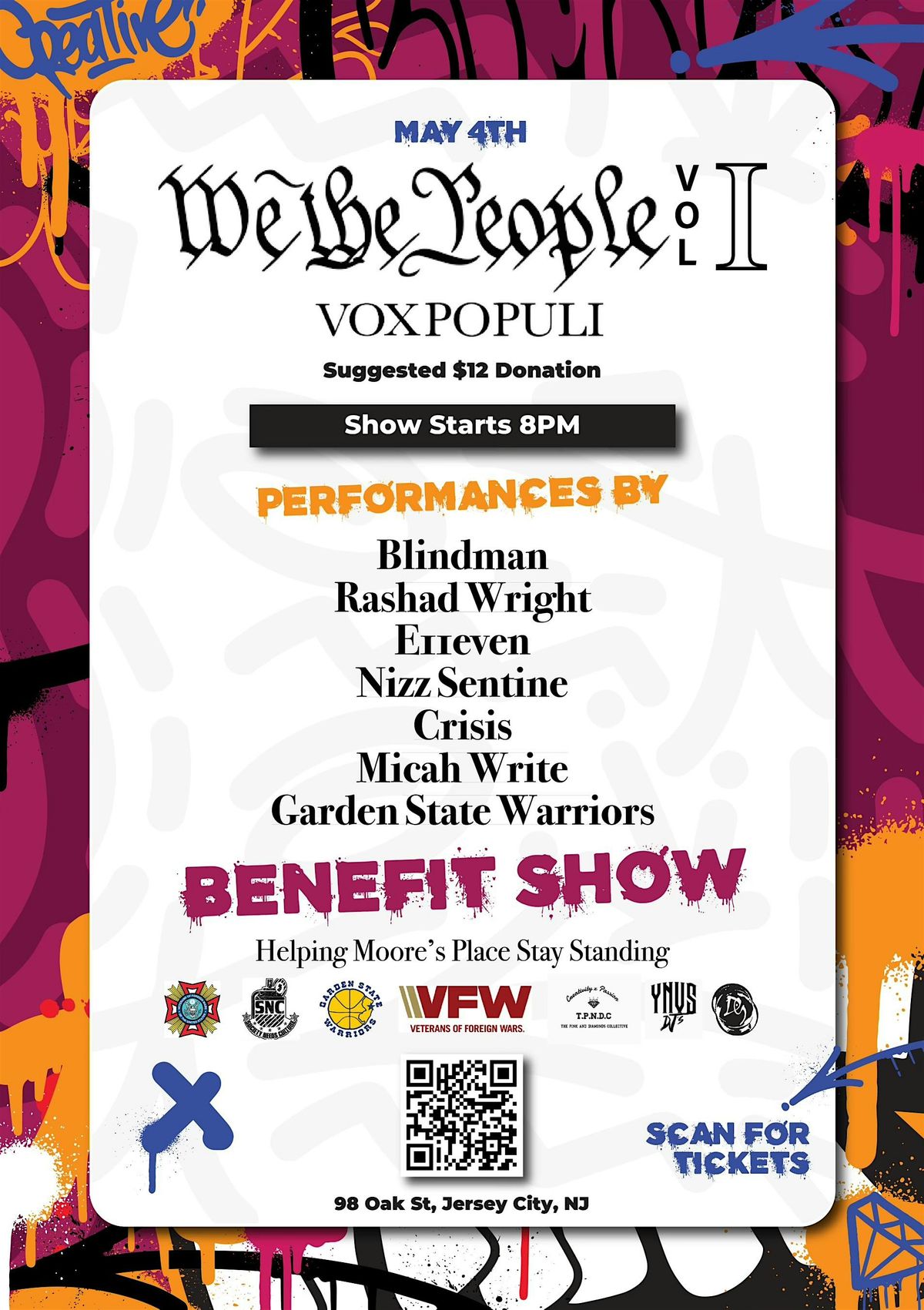 WE THE PEOPLE (Volume I) - A Benefit Show for Moore's Place