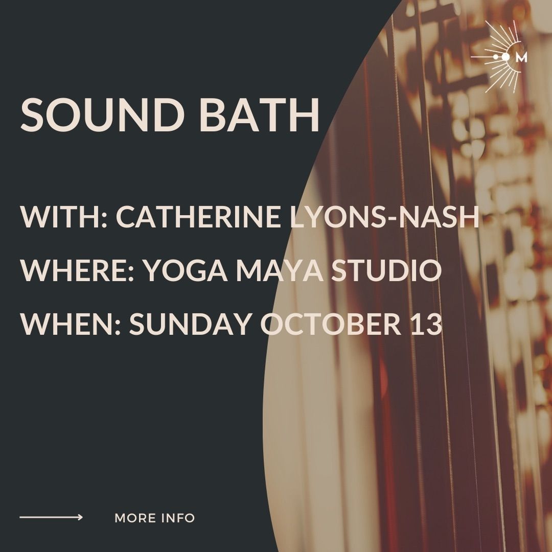 Sound Bath with Therapeutic Harpist, Catherine Lyons-Nash