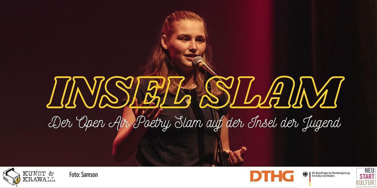 Insel Slam - der Open Air Poetry Slam auf der Insel der Jugend