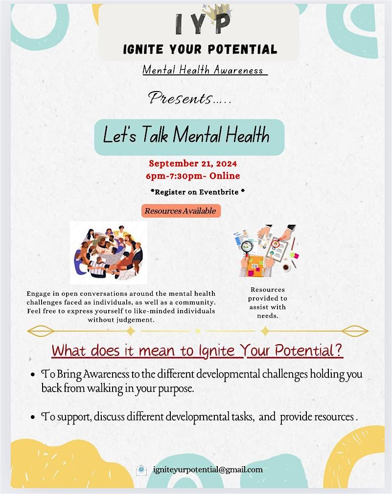 Ignite Your Potential Mental Health Awareness