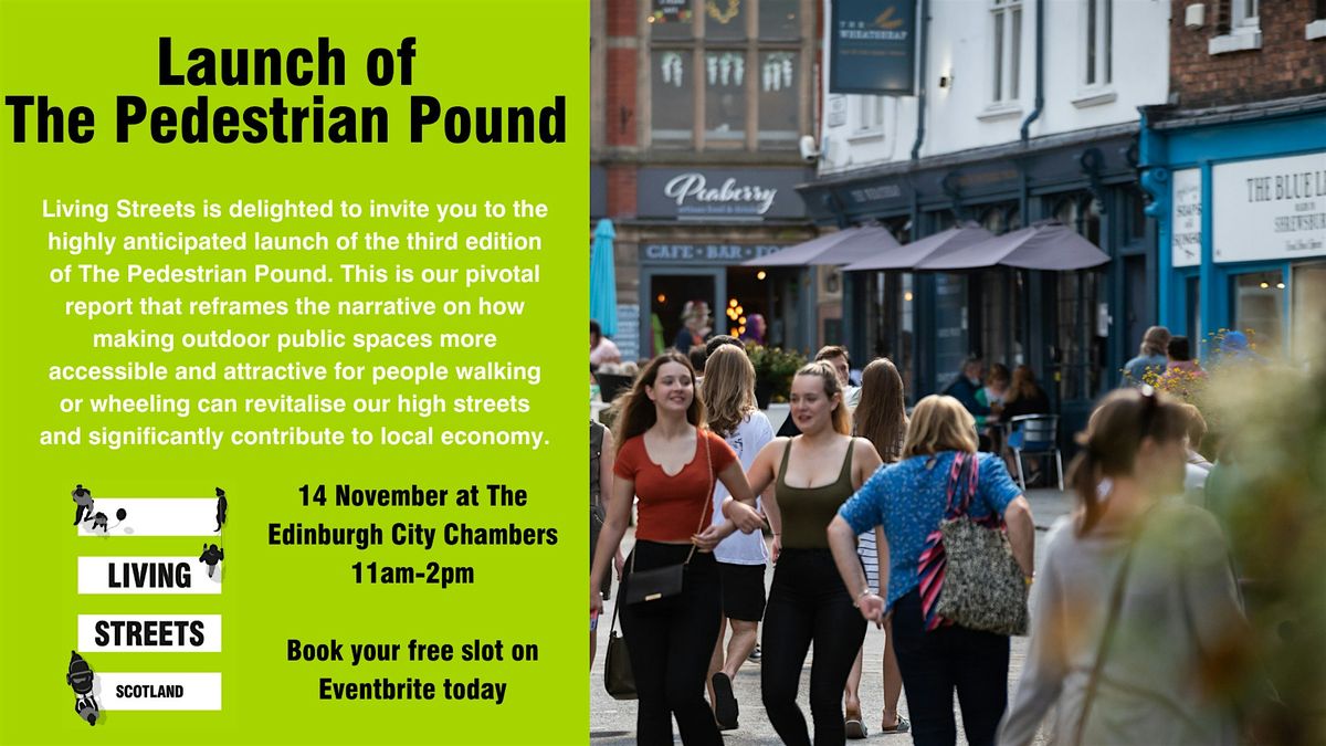 Launch of the New Edition of The Pedestrian Pound