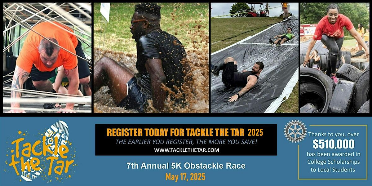 Tackle the Tar 2025 - 5K Obstacle Course Race