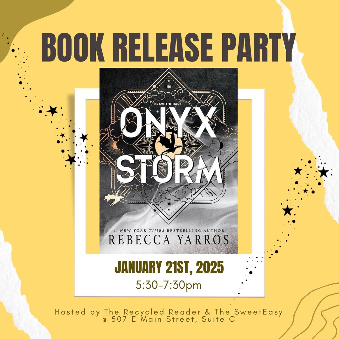 Book Release Party: Onyx Storm