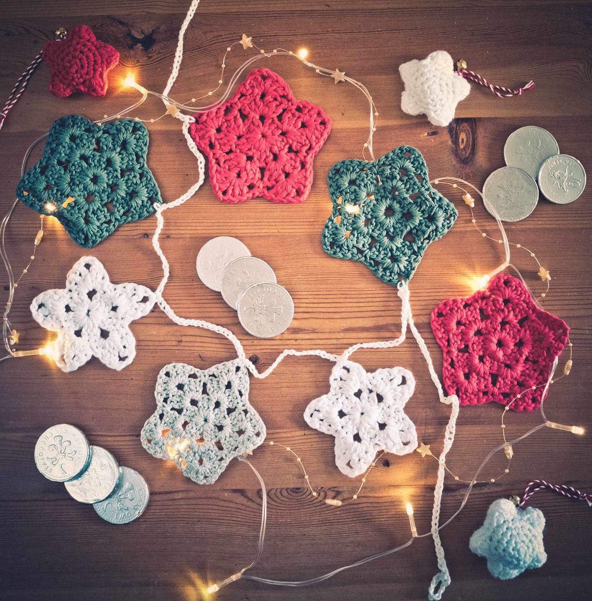 A Christmas Crochet workshop & cream tea.