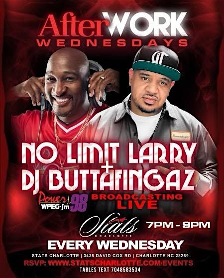Afterwork Wednesday | May 22 @ STATS Charlotte