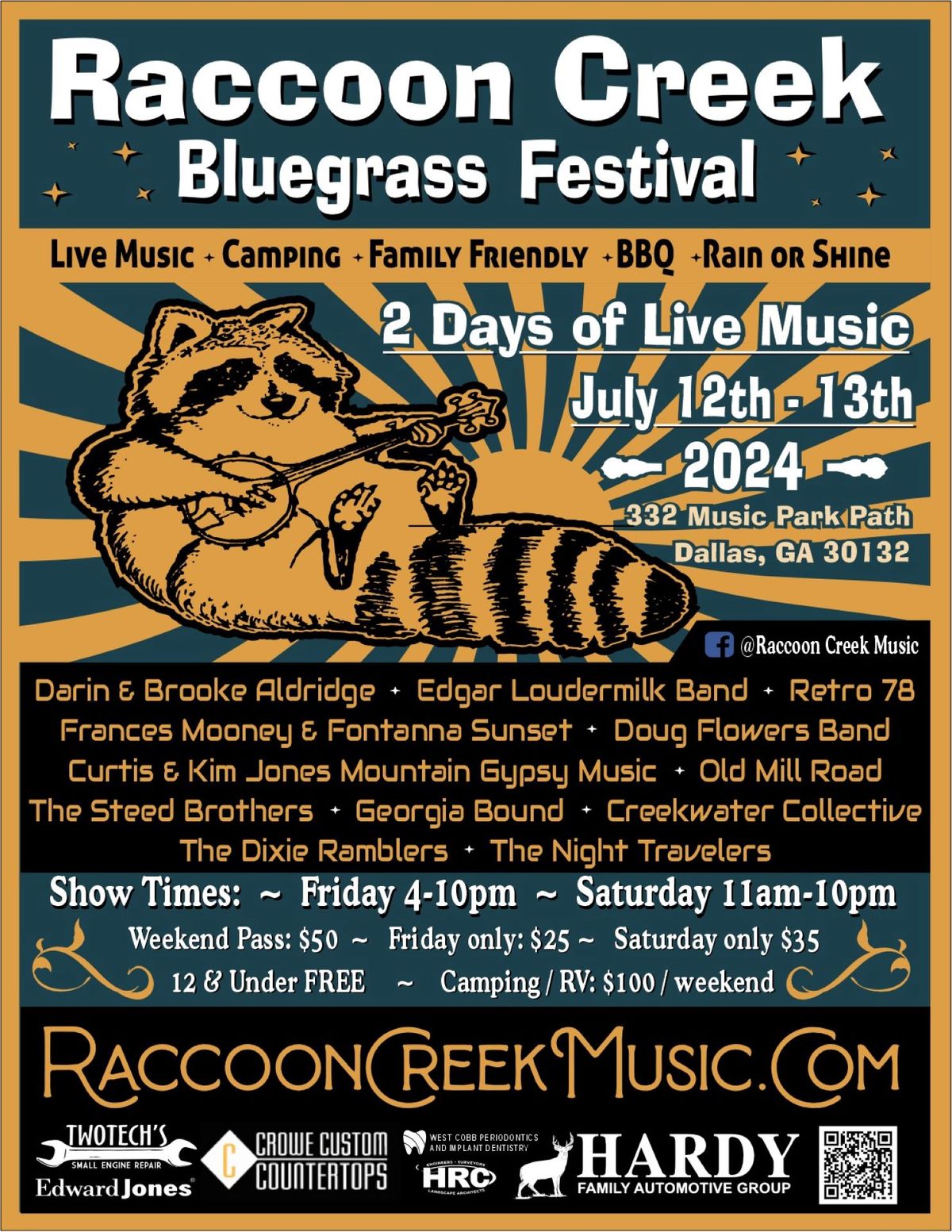 Raccoon Creek Bluegrass Festival
