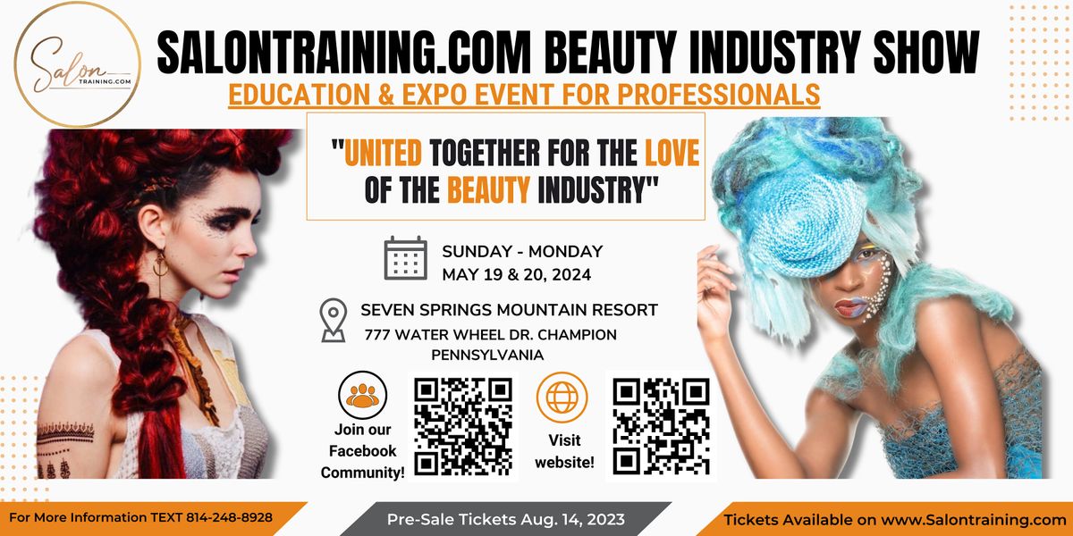 Salontraining.com Beauty Industry Show - Pennsylvania 2024