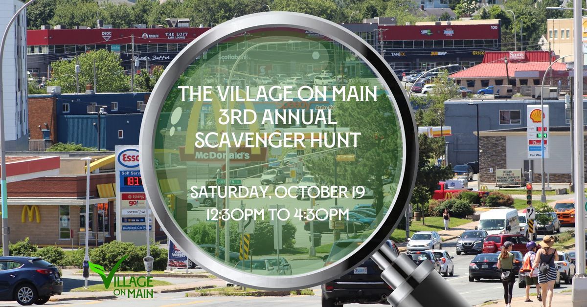 3rd Annual Scavenger Hunt